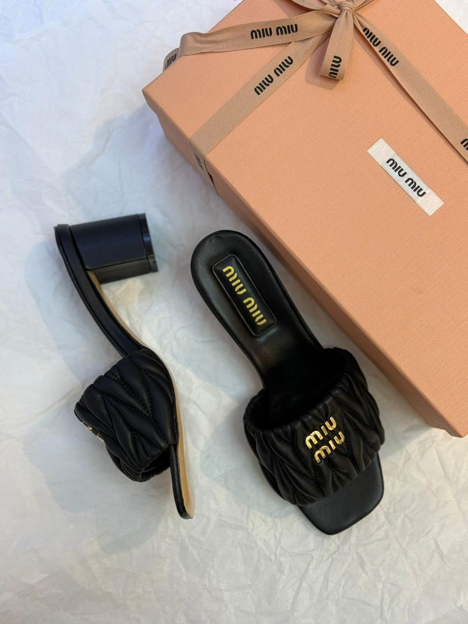 Miu miu sandals heels