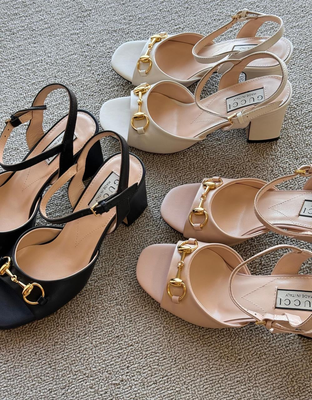 Gucci sandals heels