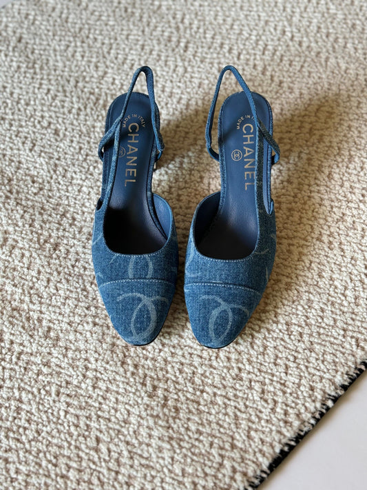 Chanel heela - blue denim