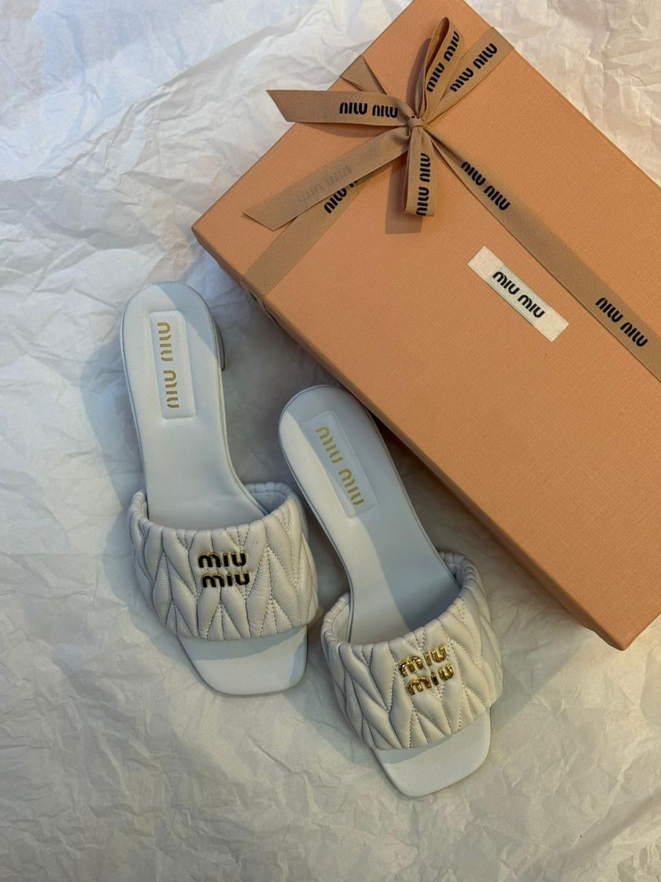 Miu miu sandals heels