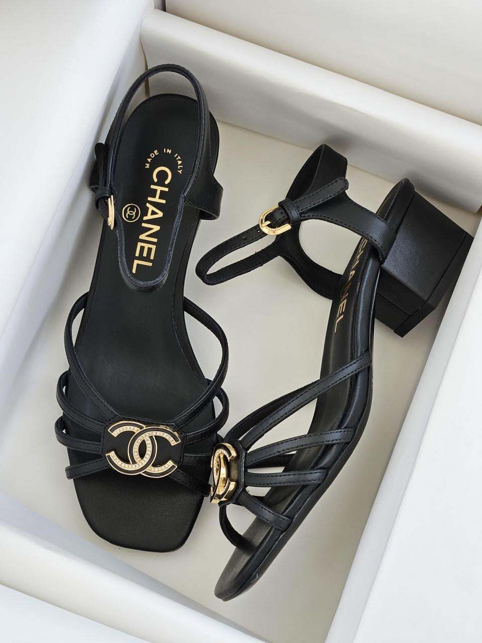 Chanel sandals heels