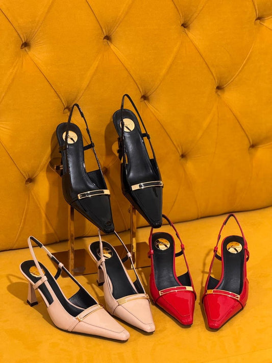 Ysl sandals heels
