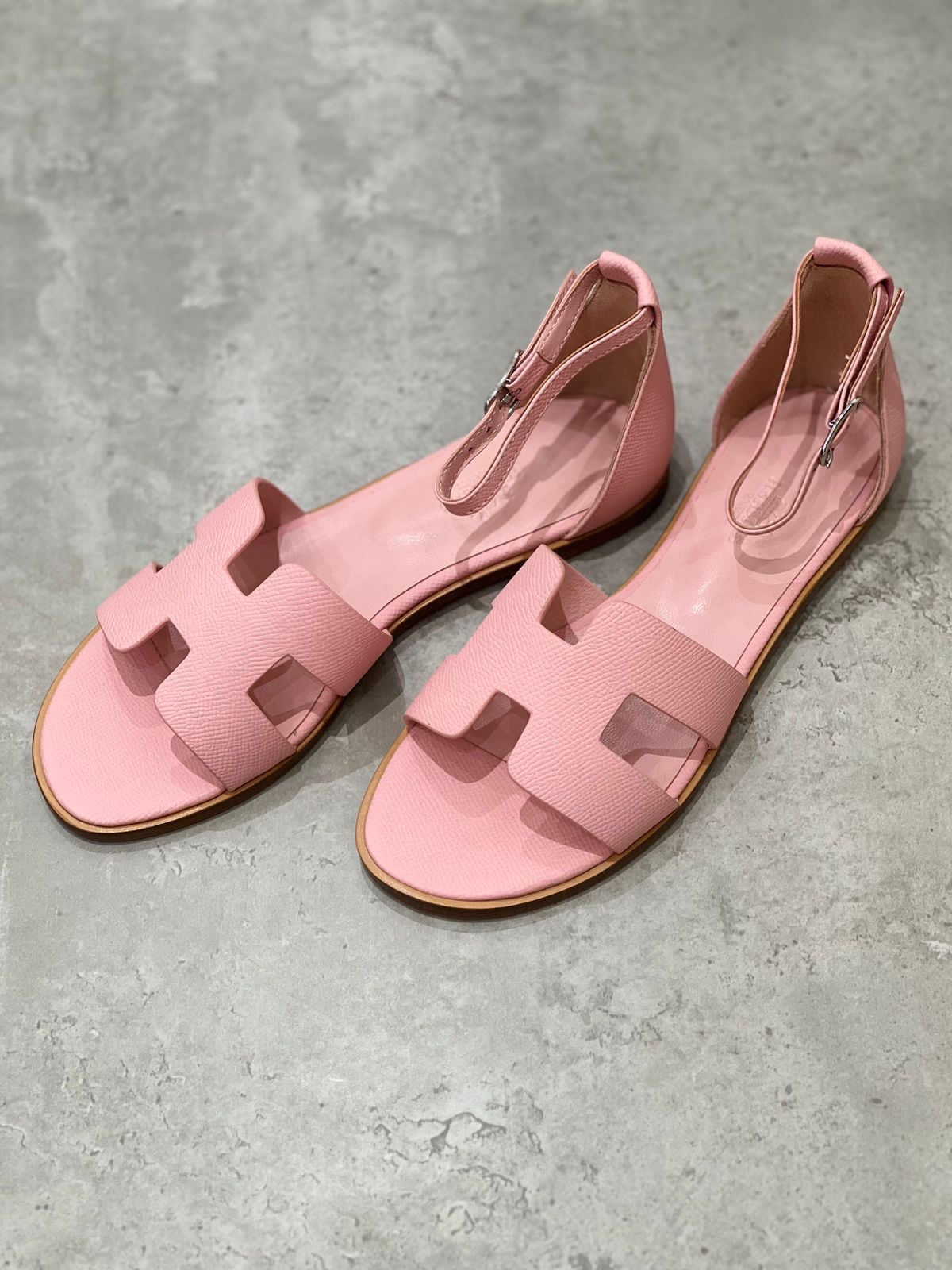 Hermes sandals.