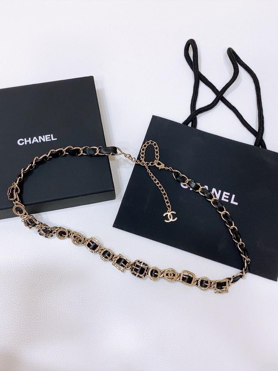 Chanel belt - chain belt