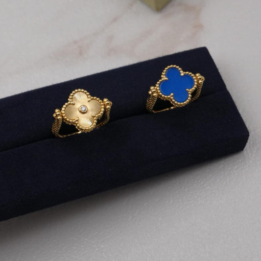 Van cleef ring - double sided