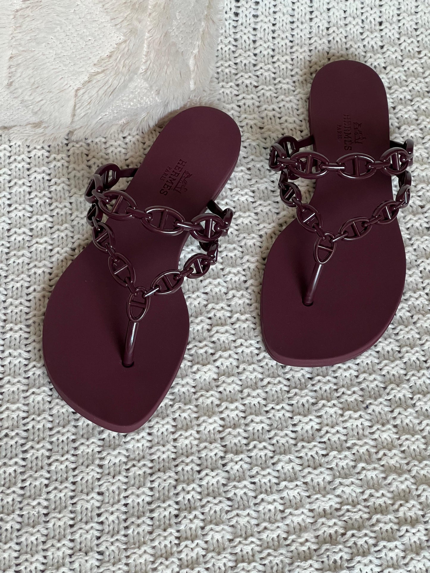 Hermes slipper