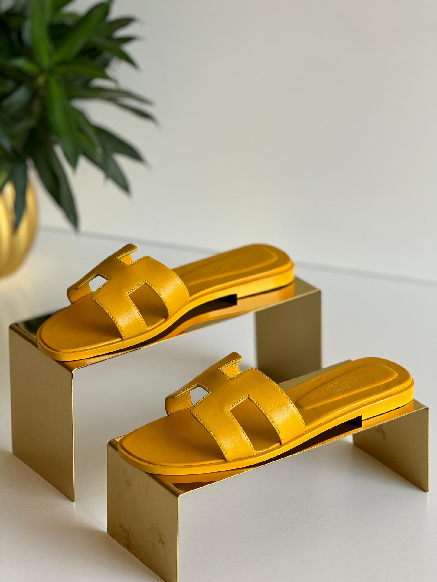 Hermes slipper - soft leather