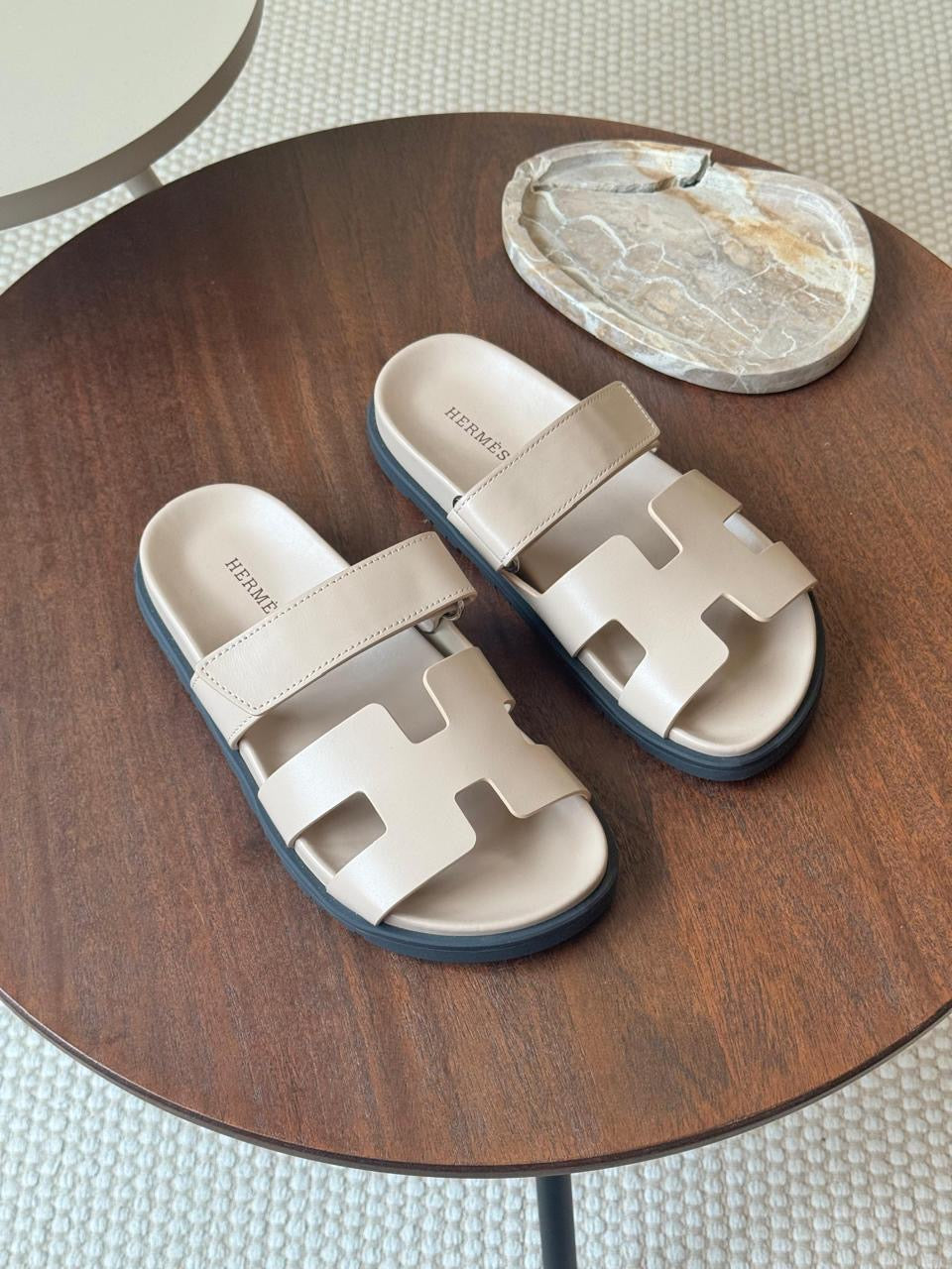 Hermes slippers chypre
