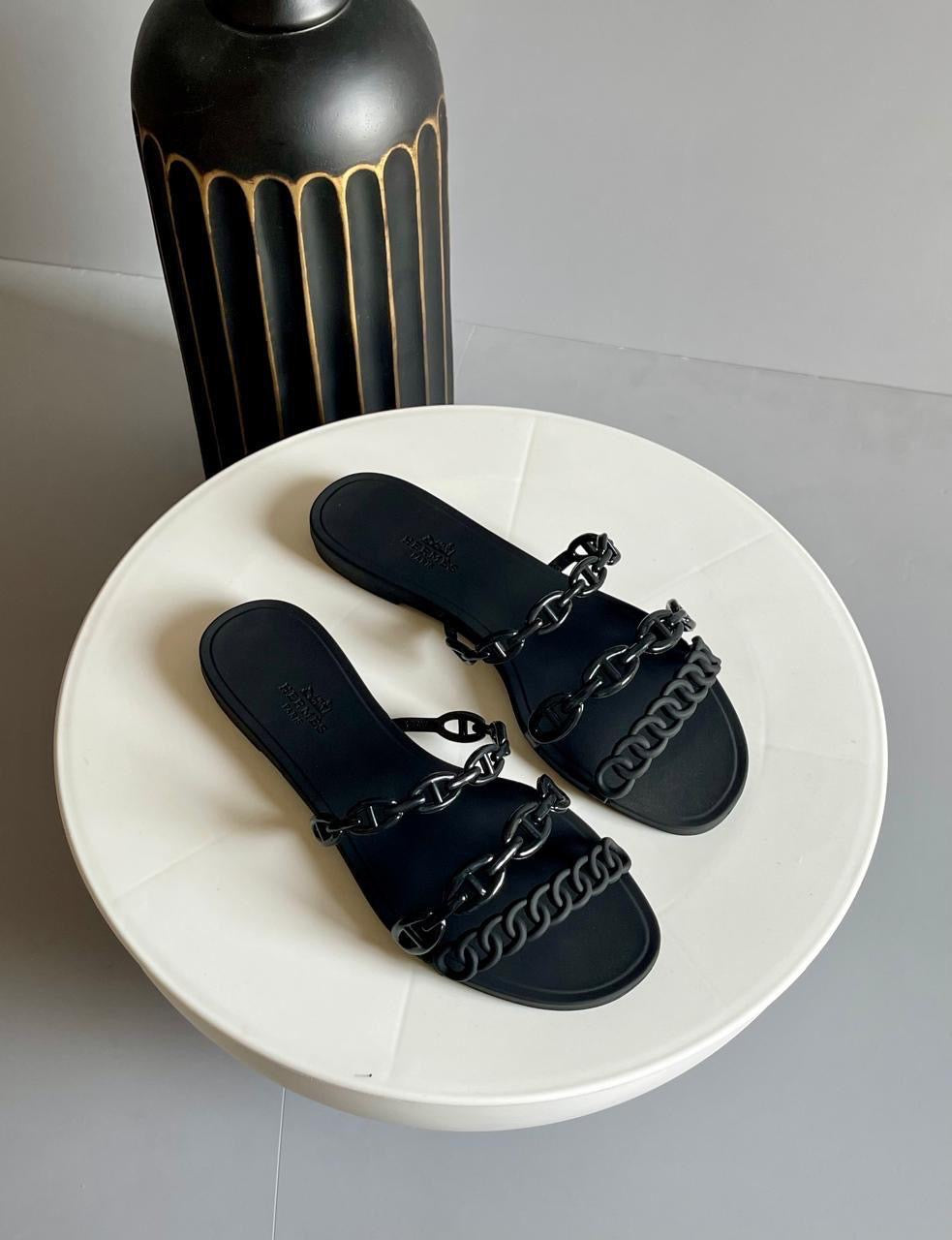 Hermes slippers