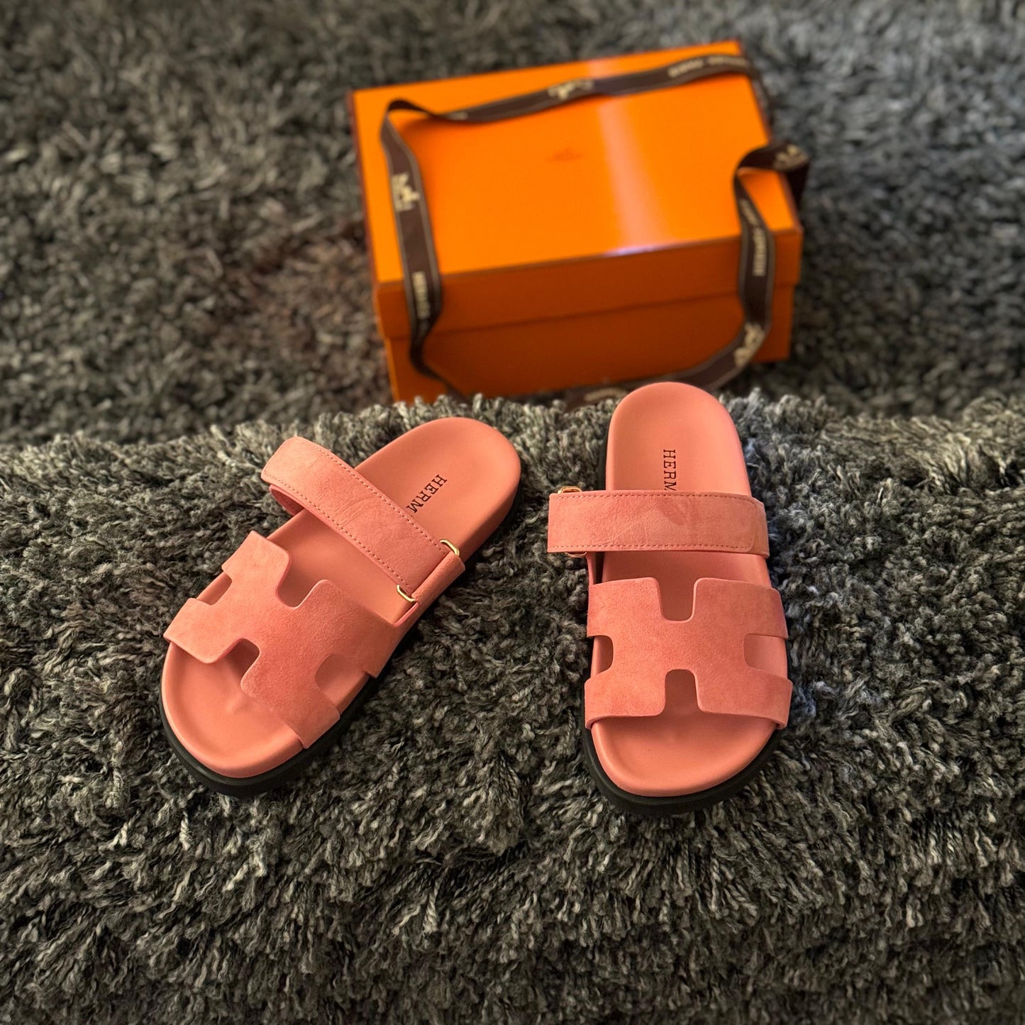 Hermes slippers chypre