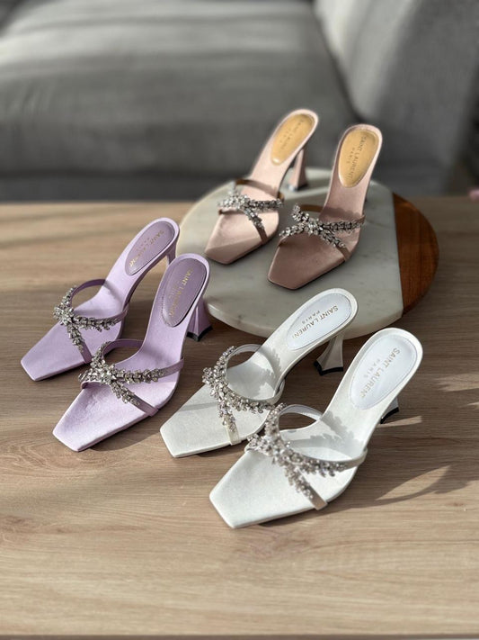 Ysl sandals heels