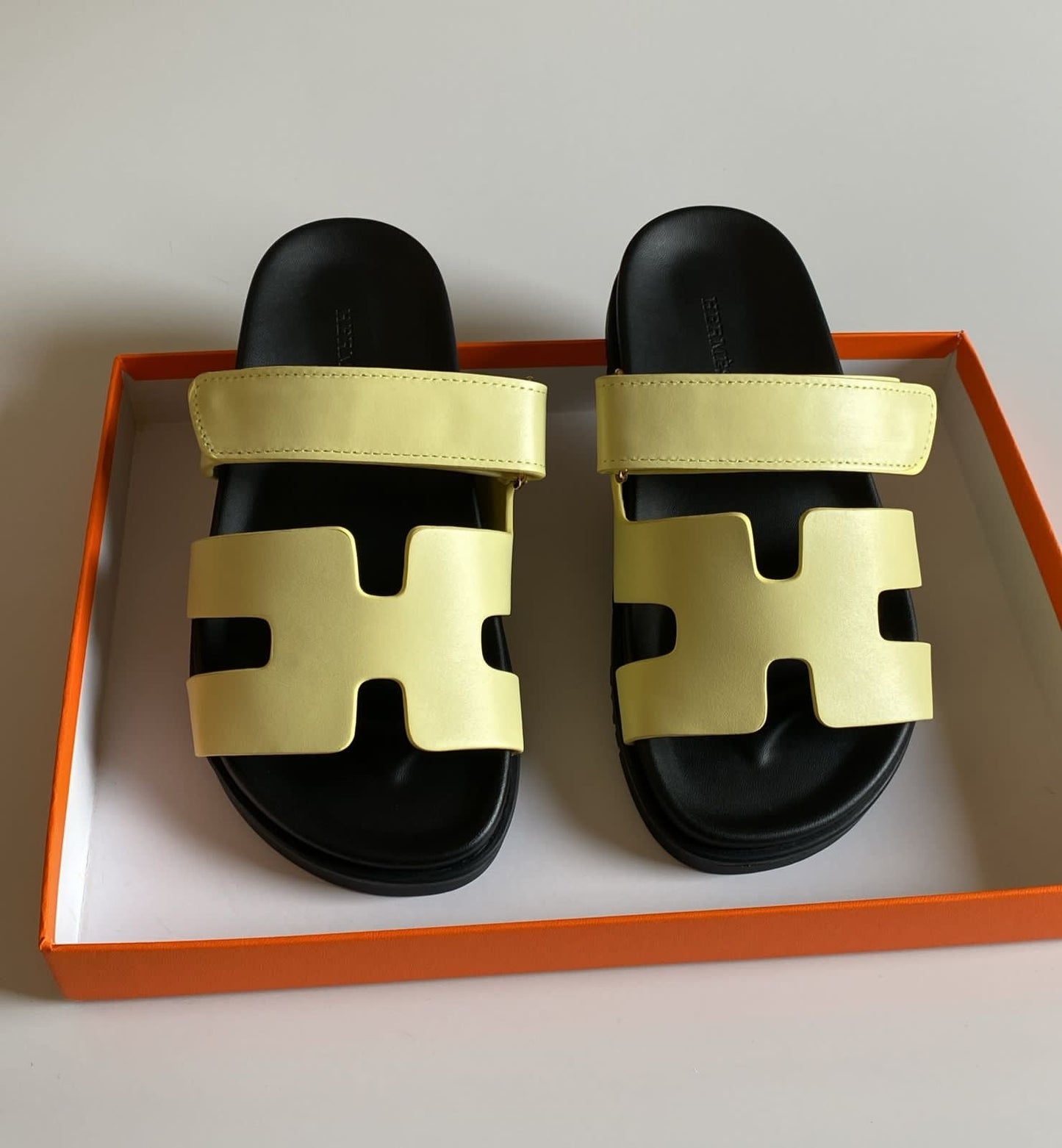 Hermes slippers chypre