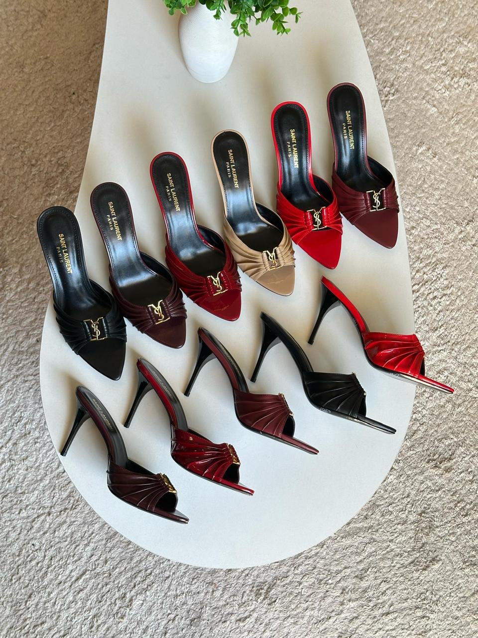 Ysl sandals heels