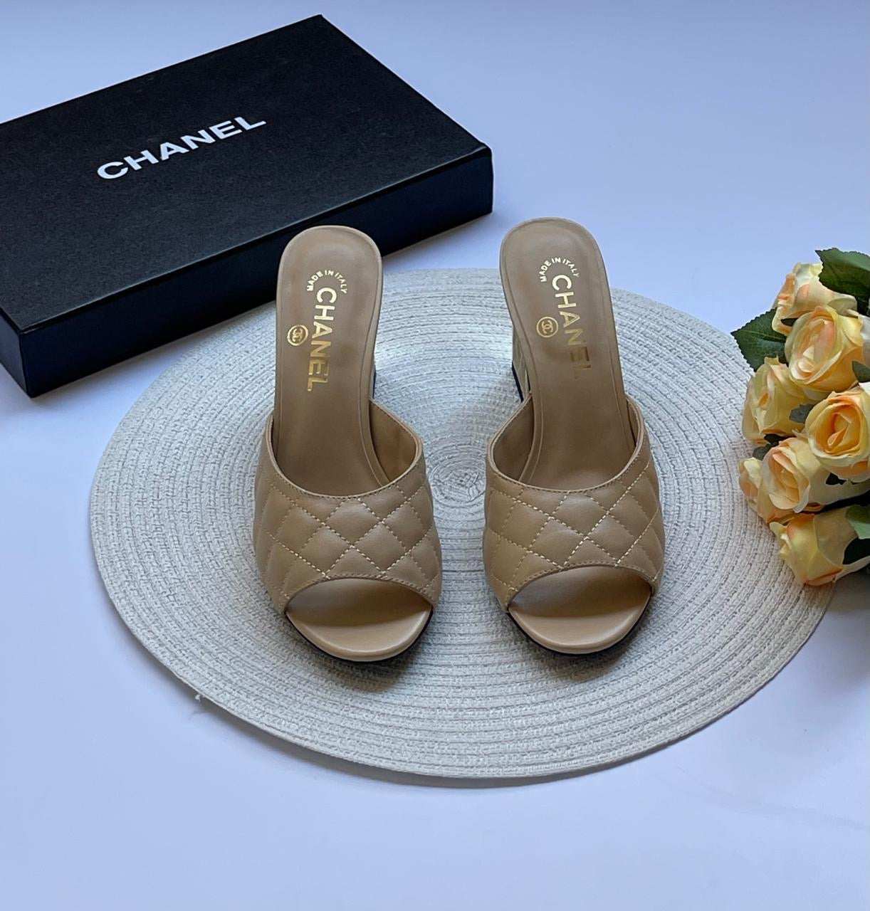 Chanel sandals heels