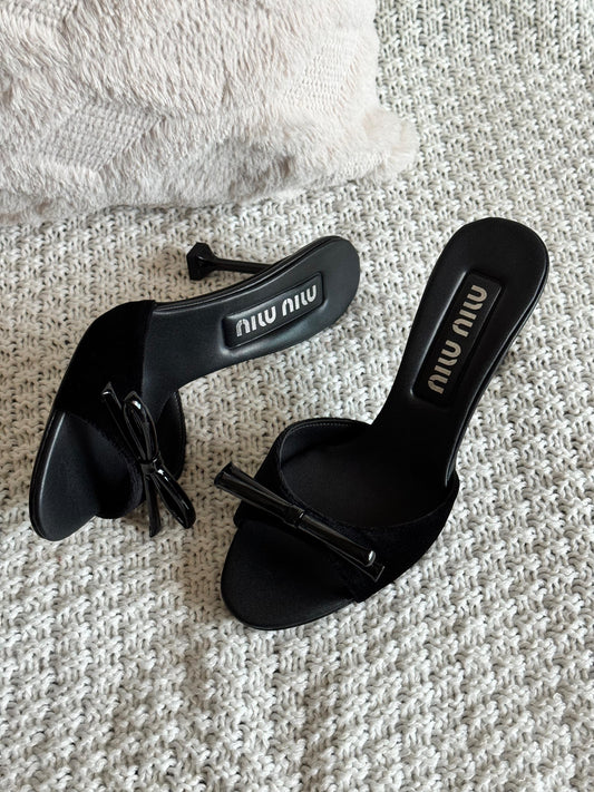 Miu miu sandals heels