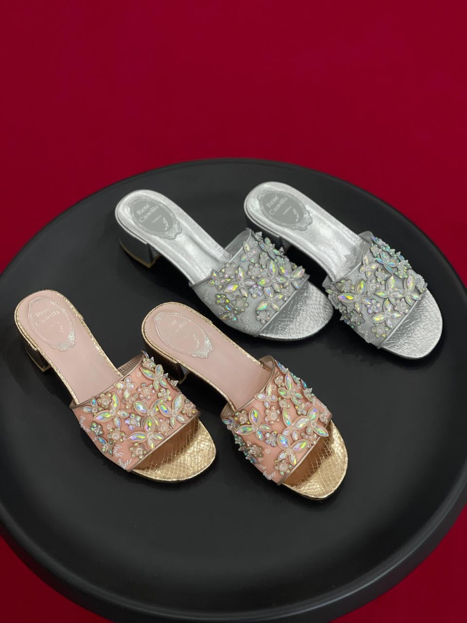 Rene caovilla sandals heels