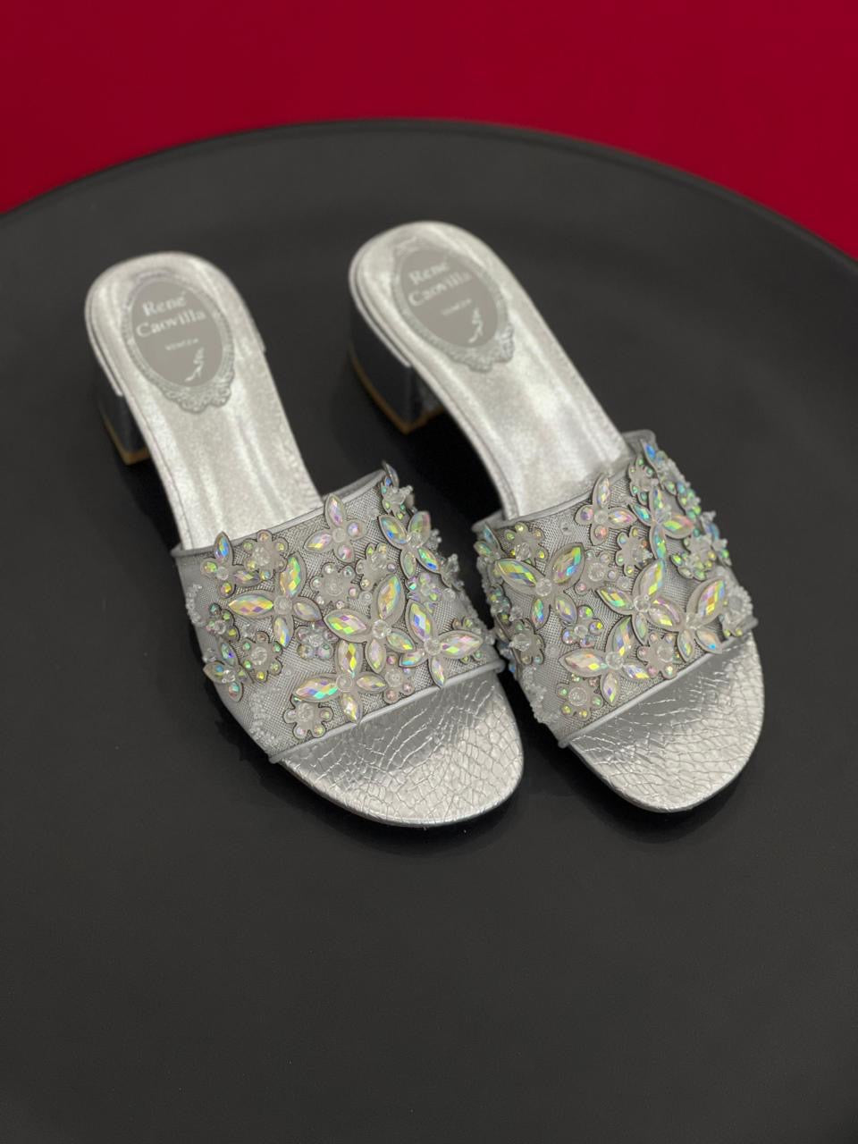 Rene caovilla sandals heels