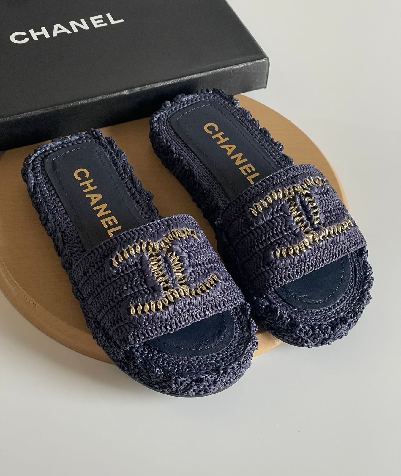 Chanel slippers