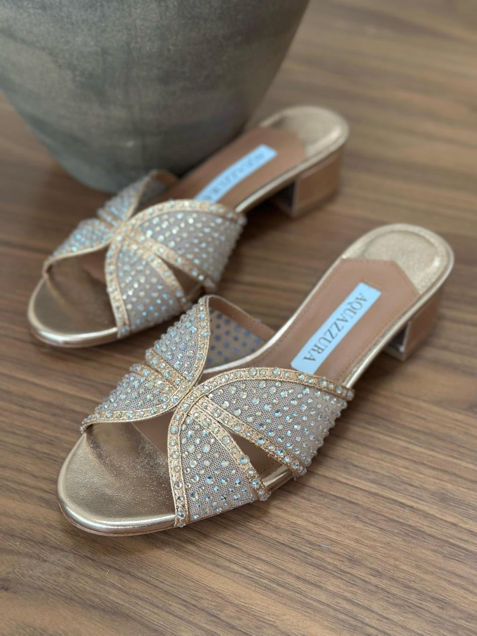 Aquazurra sandals heels
