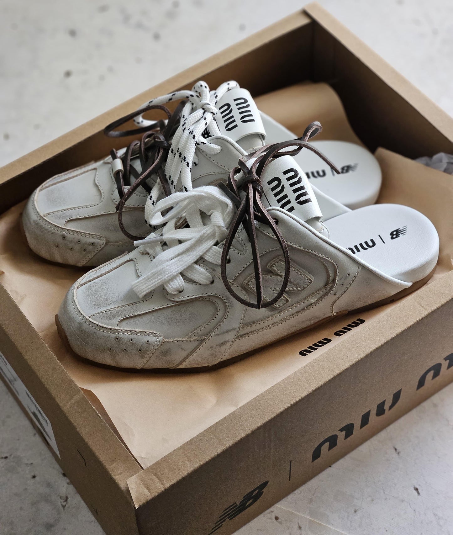 Miu miu x new balanace mules - sneakers