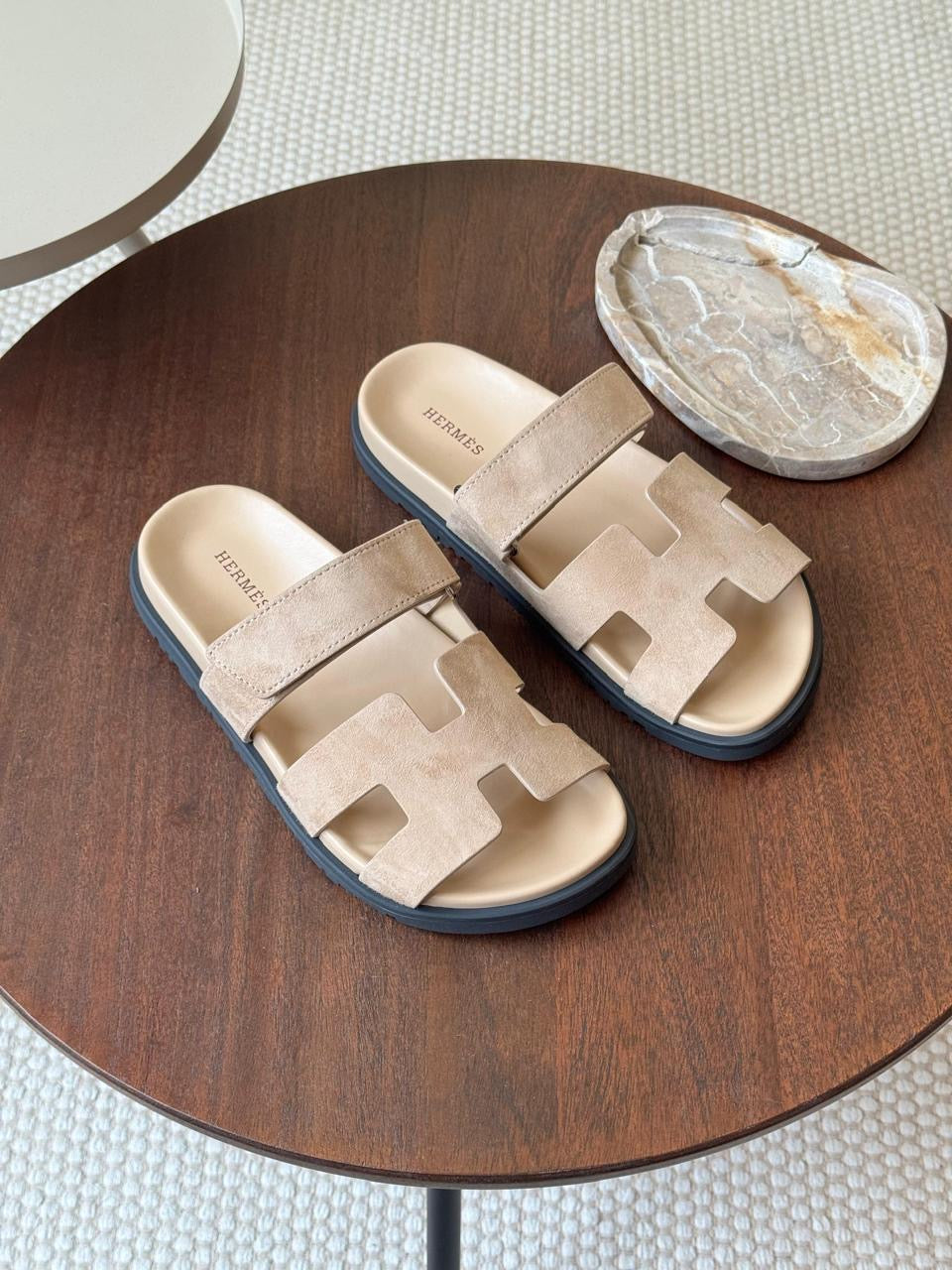 Hermes slippers chypre