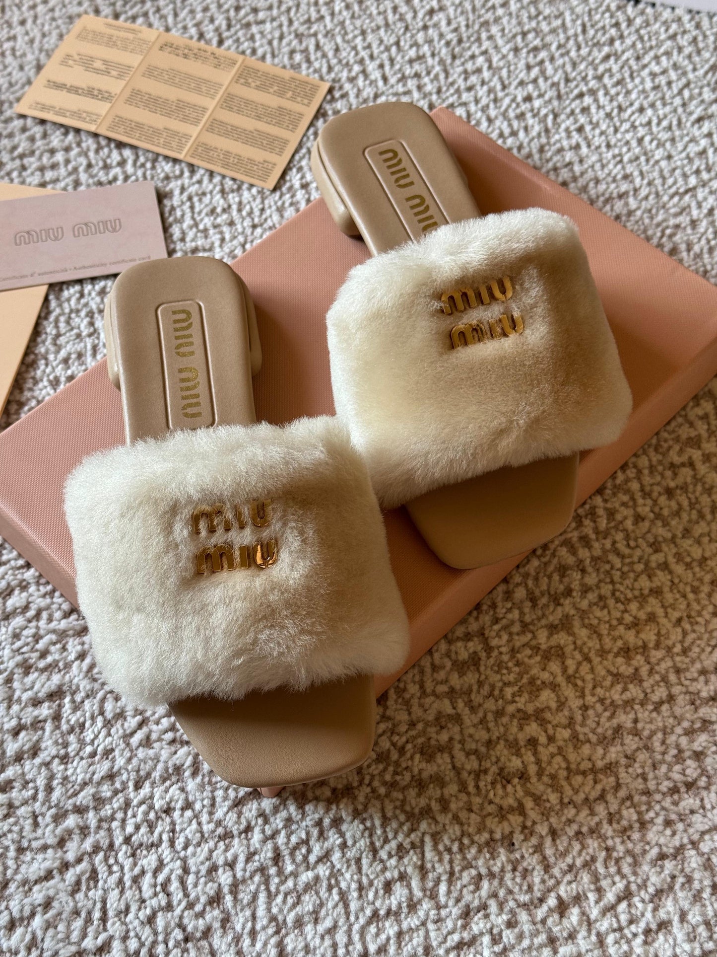 Miu miu slippers