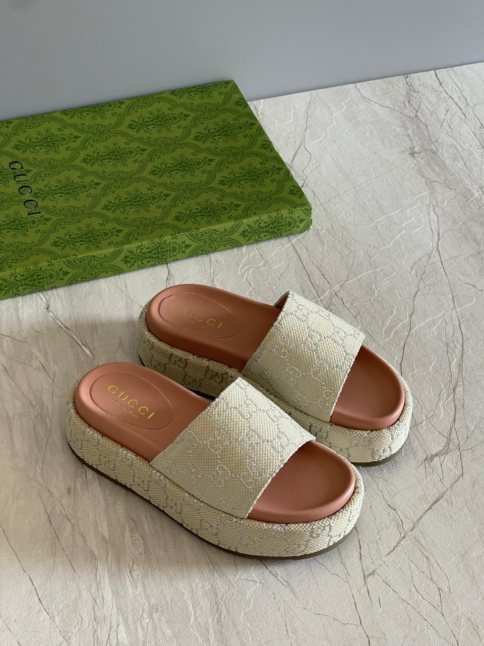 Gucci slippers - wedges