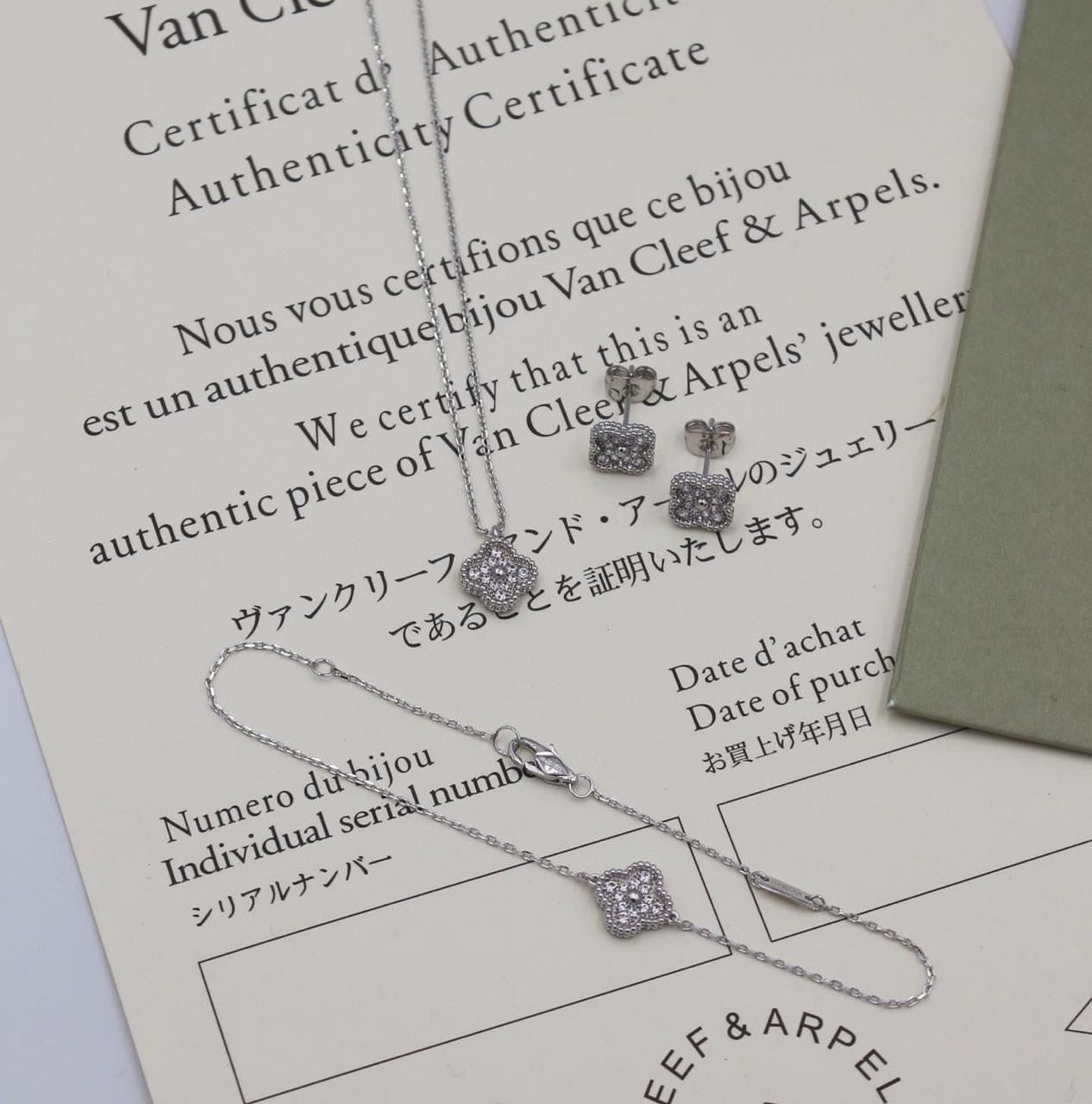 Van cleef jewelry set