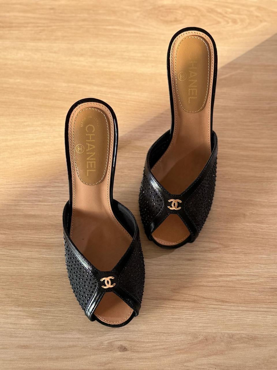Chanel sandals heels