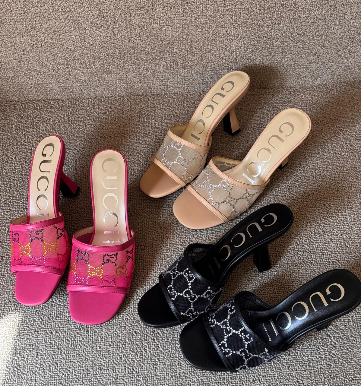 Gucci sandals heels