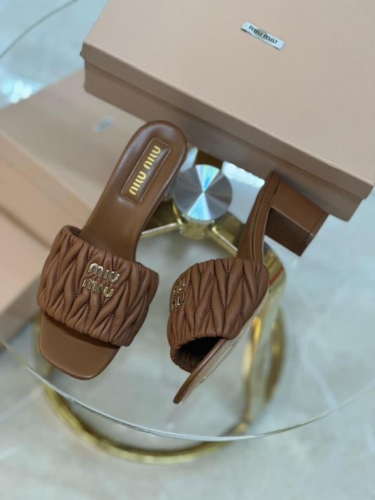 Miu miu sandals heels