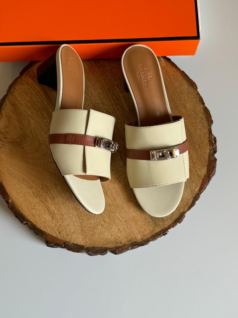 Hermes sandals heels