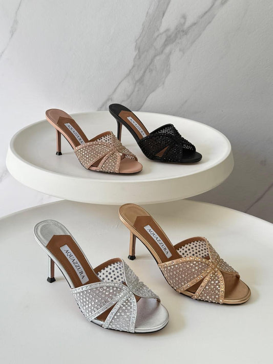 Aquazurra sandals heels