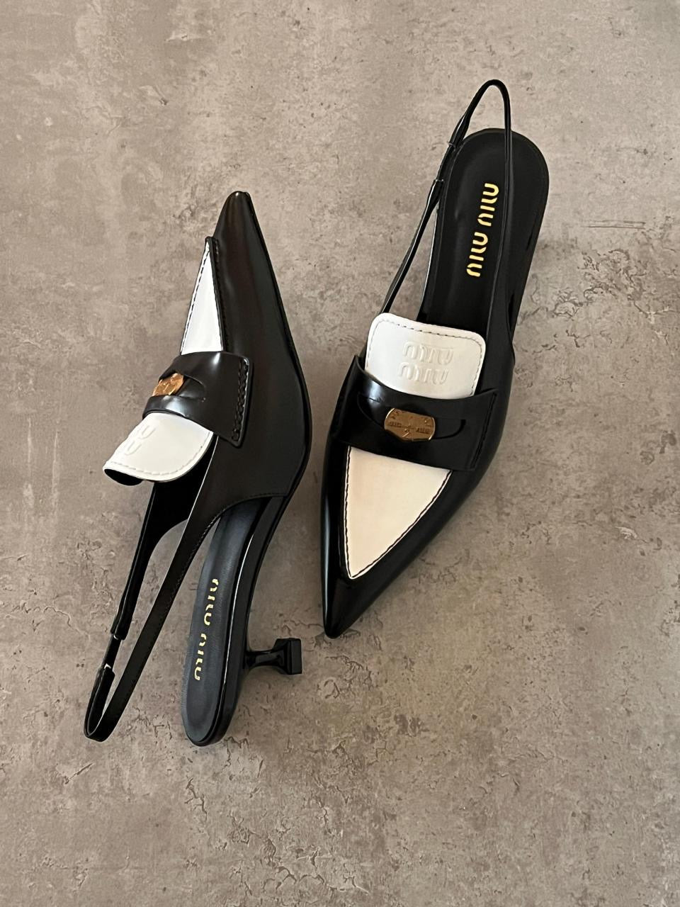 Miu miu heels - low heels