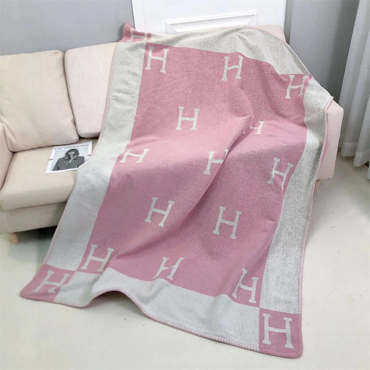 Hermes blanket & pillow cover