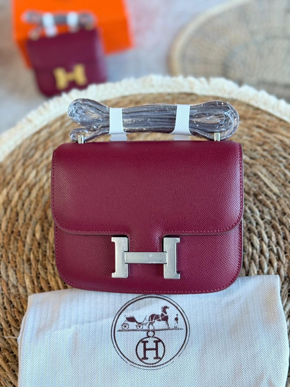 Hermes bag - silver hardware