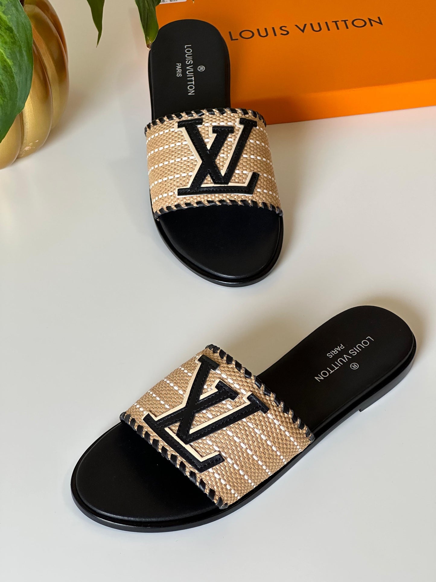 Lv slippers and sandals