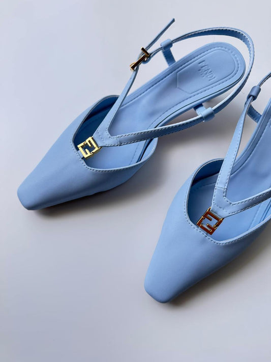 Fendi heels blue