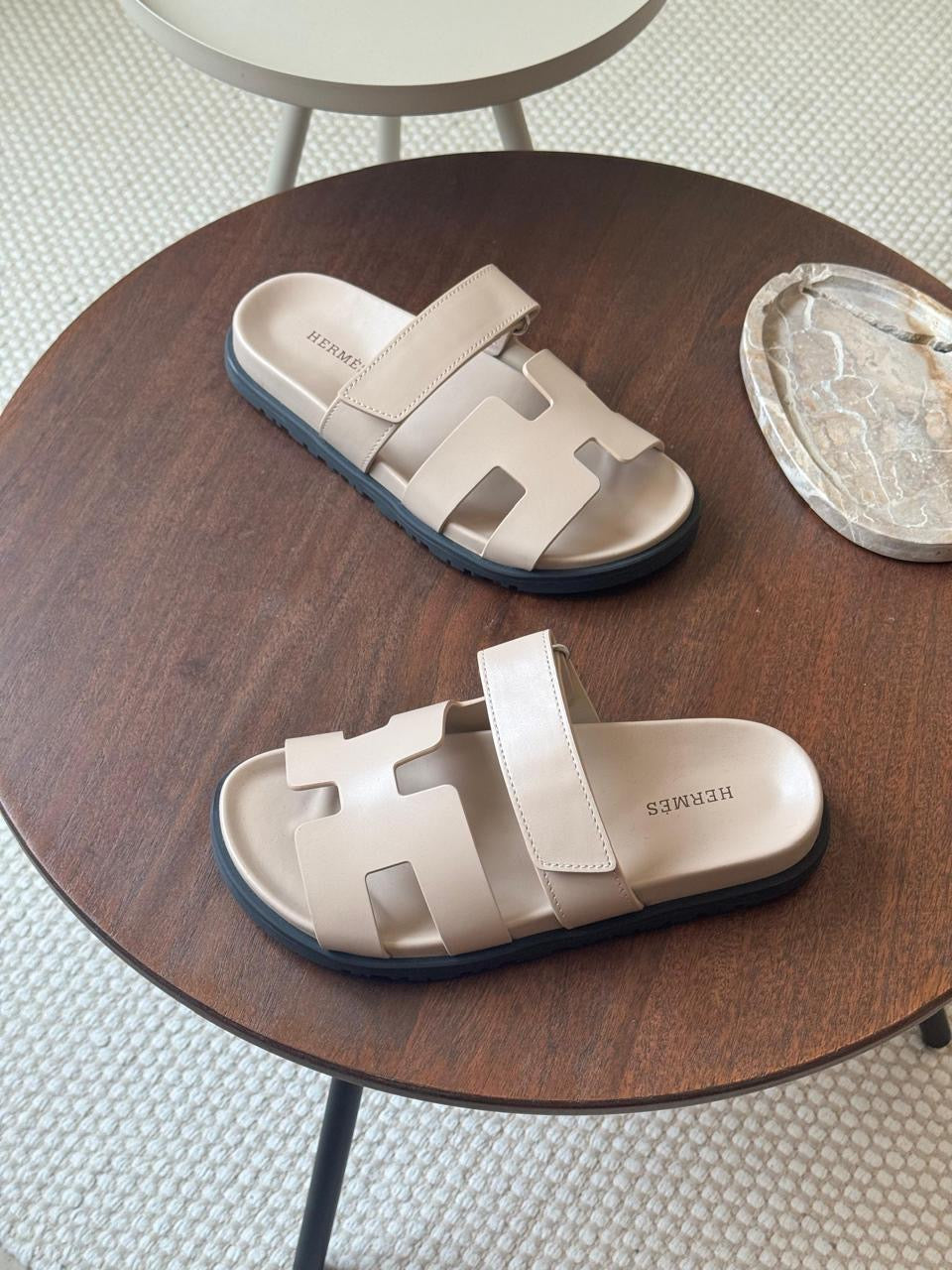 Hermes slippers chypre