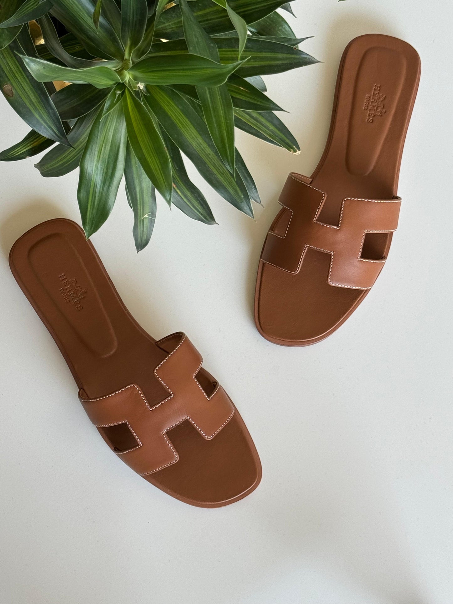 Hermes slipper - soft leather