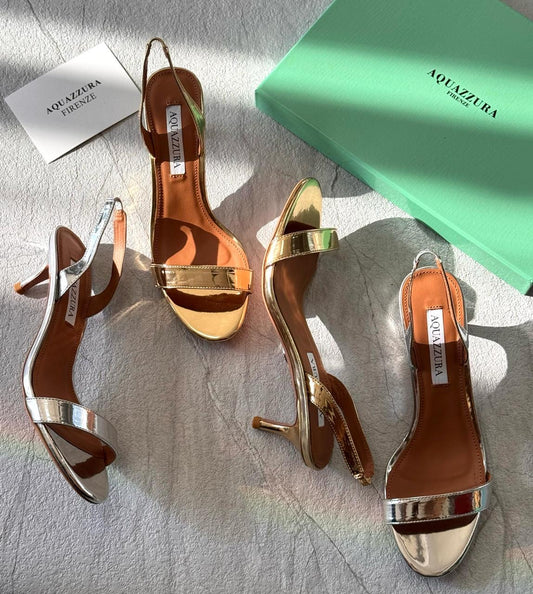 Aquazura sandals heels