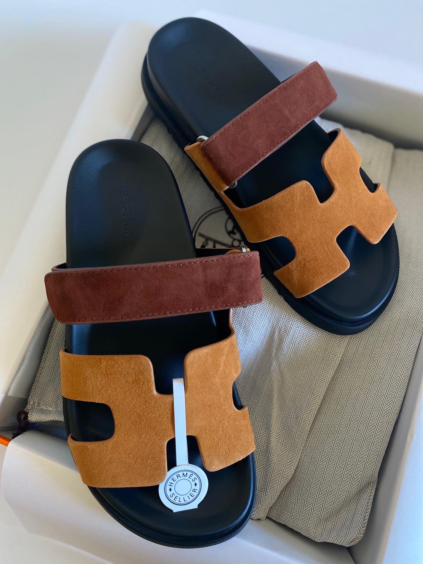 Hermes slippers chypre