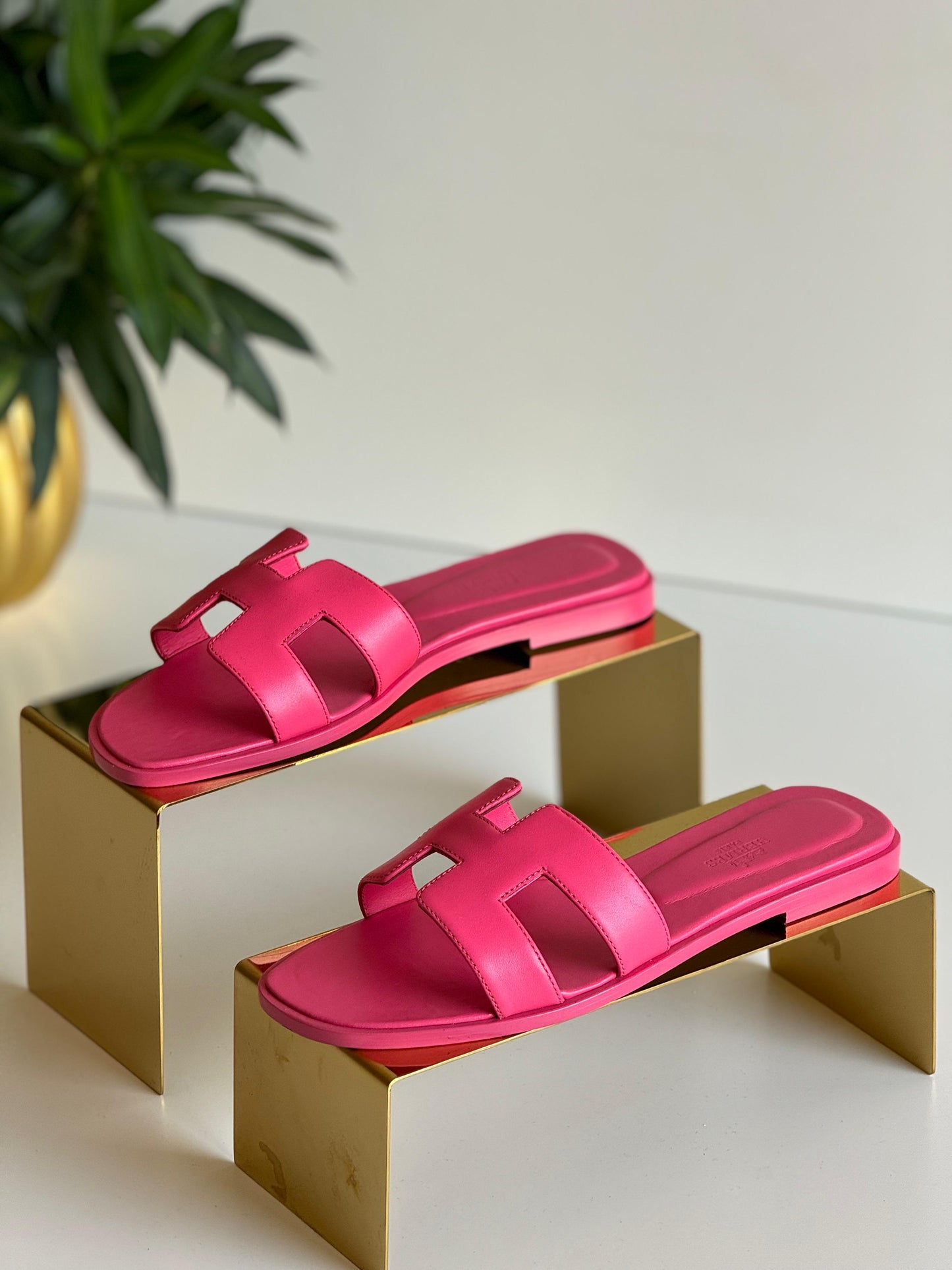 Hermes slipper - soft leather