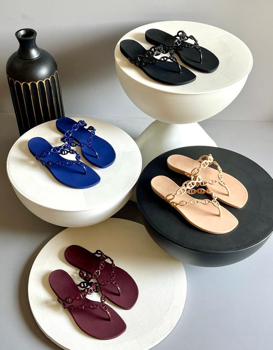Hermes slippers