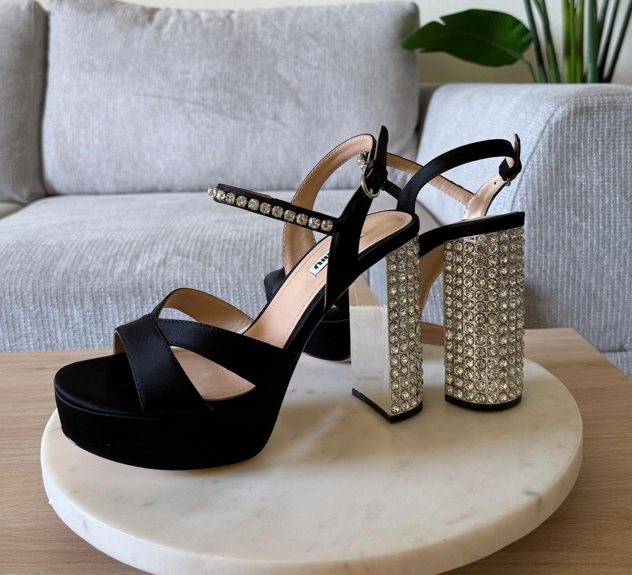 Miu miu sandals heels
