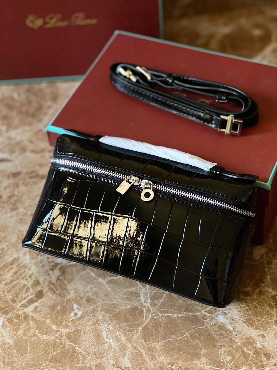 Loro piana bag crocodile