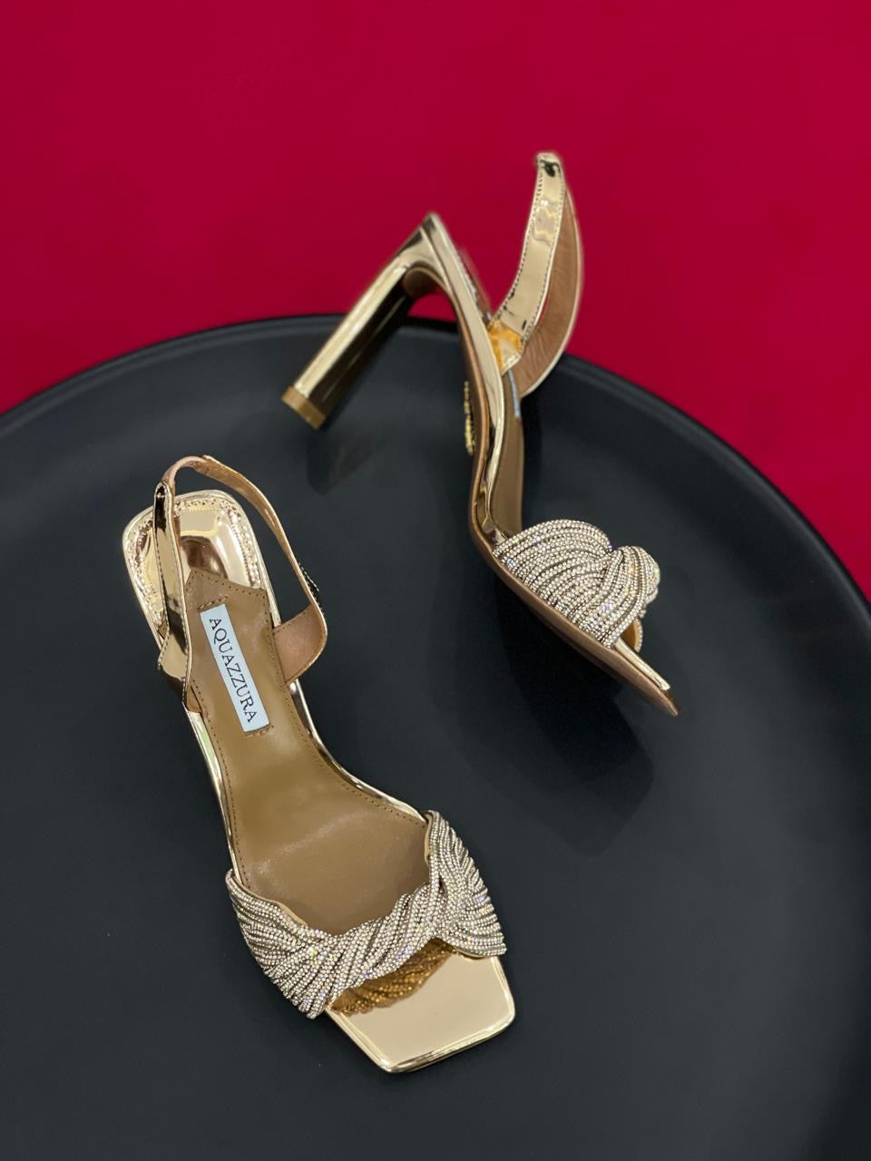 Aquazurra sandals heels