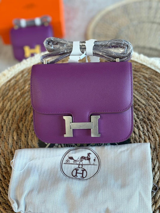 Hermes bag - silver hardware