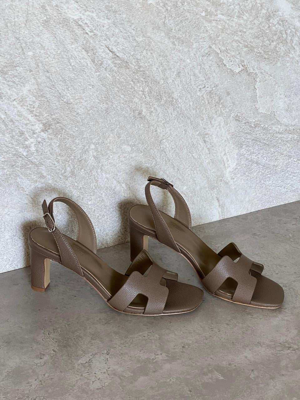Hermes sandals heels