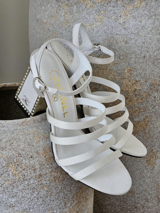 Chanel sandals heels